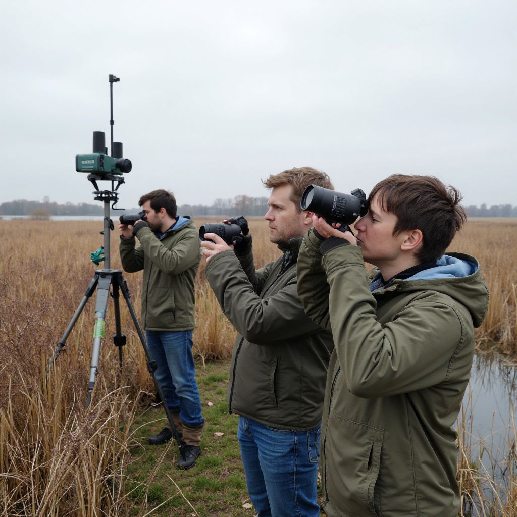 Monitorizarea speciilor rare în Delta Dunării