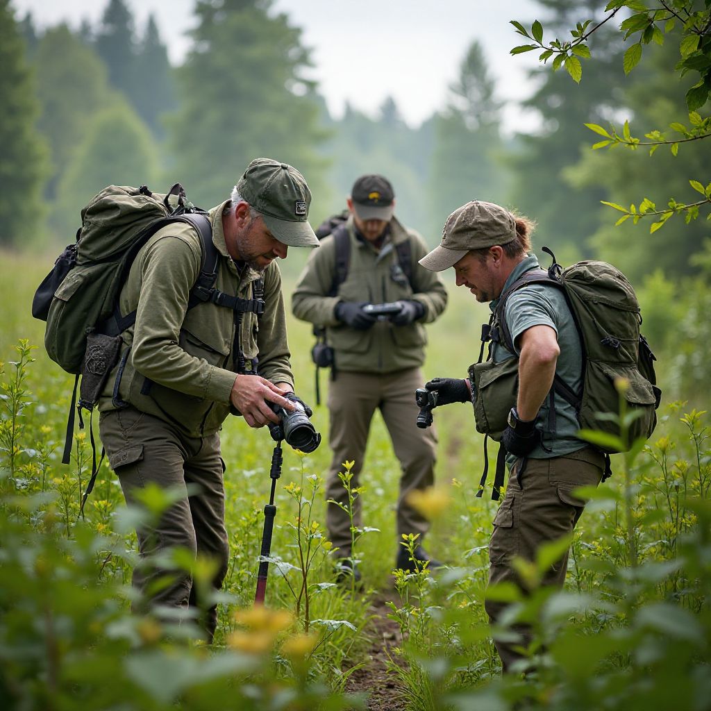 Echipa implementând metodologii de conservare