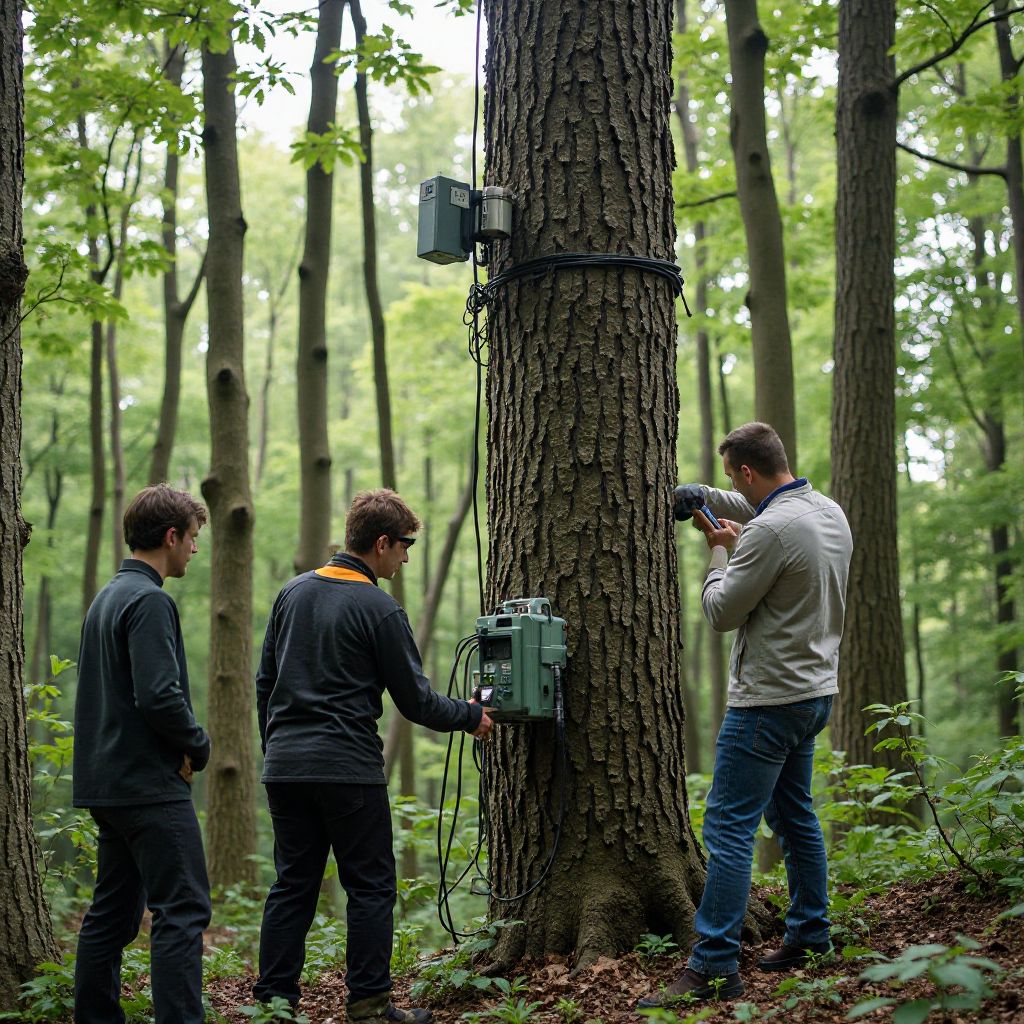 Detailed analysis of forest ecosystems