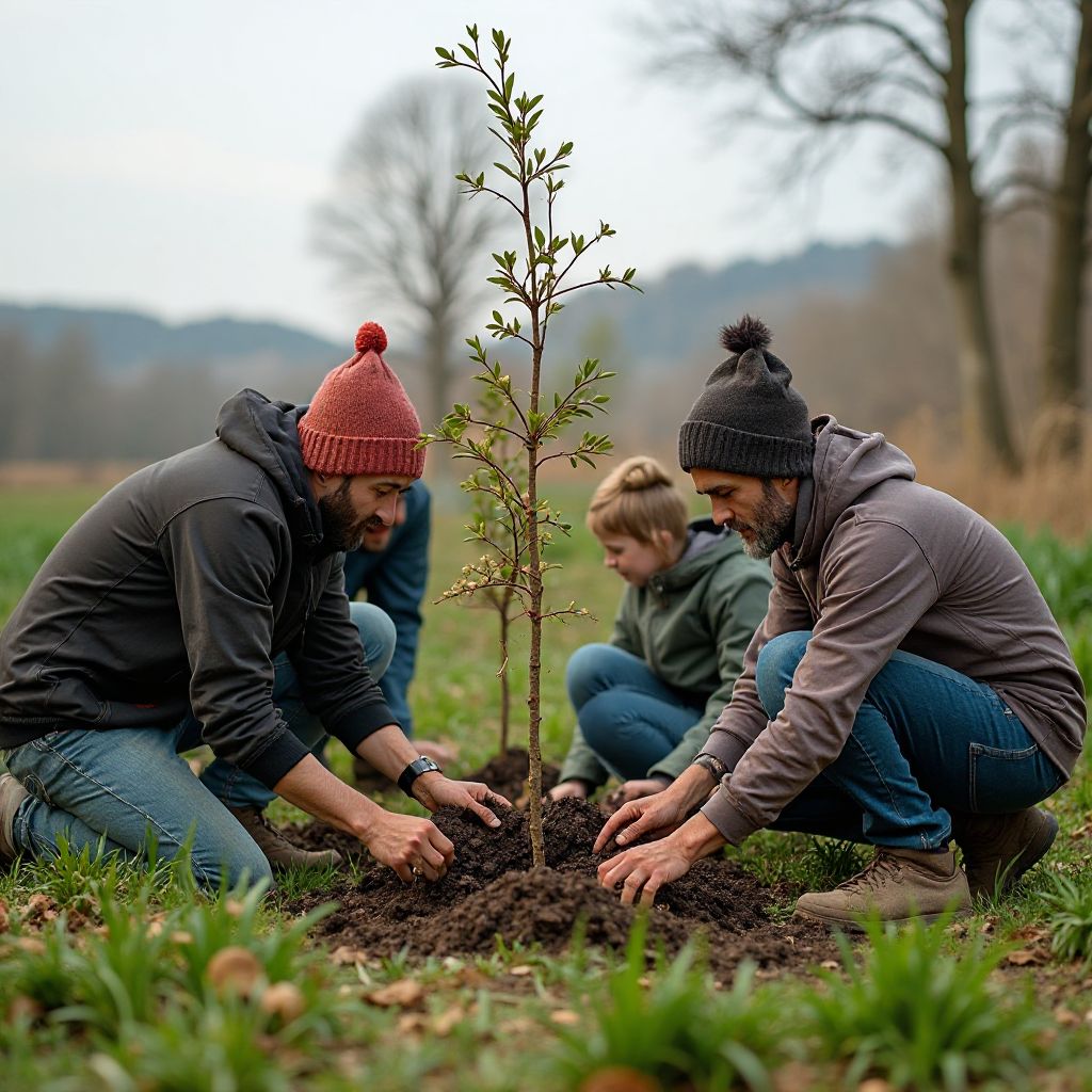 Proiect comunitar de împădurire