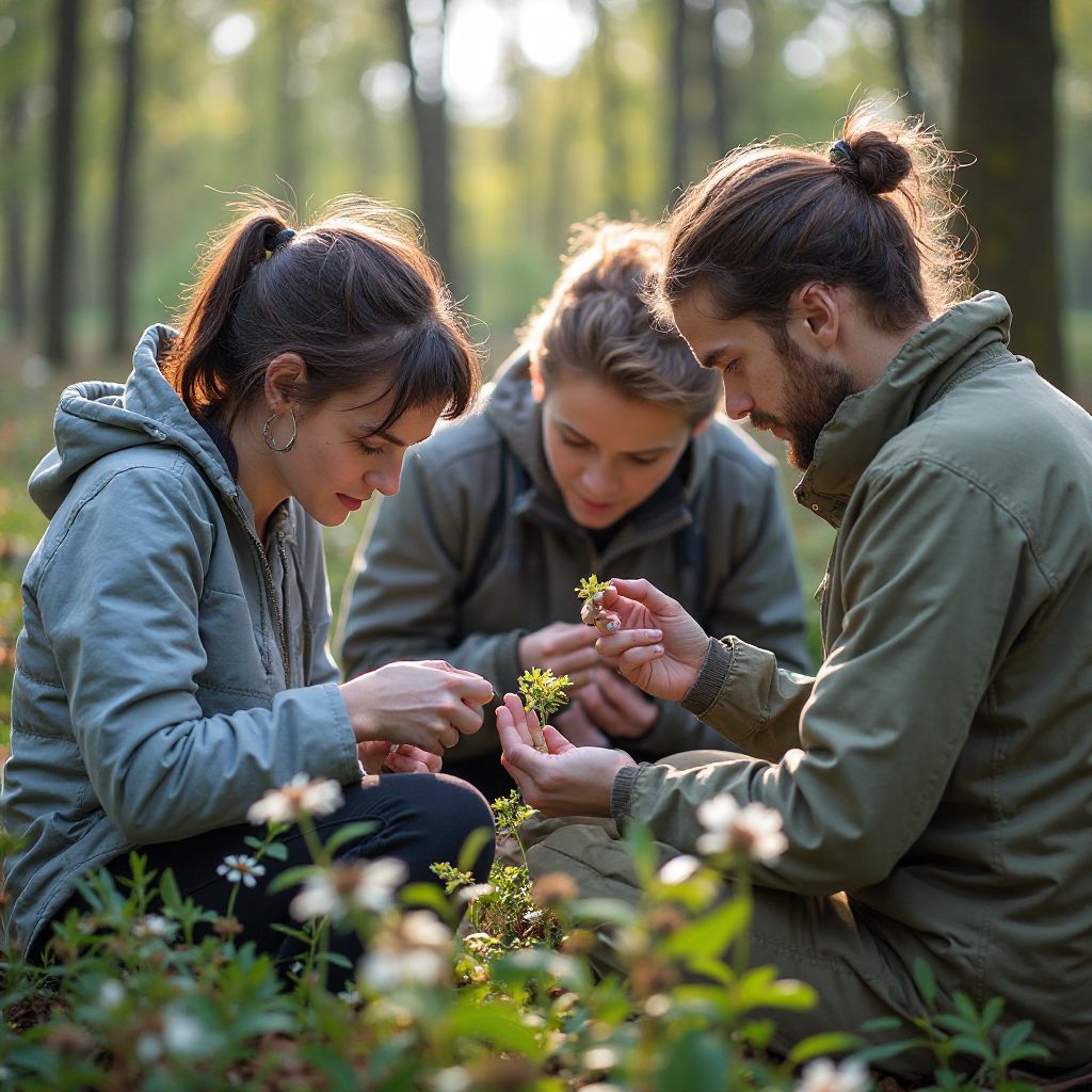 EcoNatura expert team during a field project